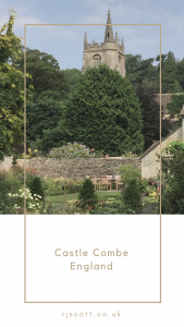 Castle Combe, England, RJ Scott, USA Today Bestselling Author