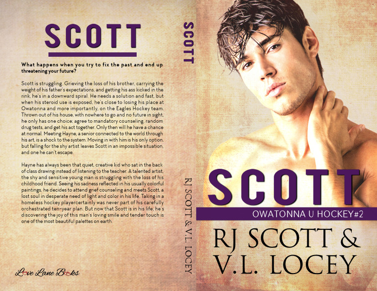 Scott, Owatonna 2, RJ Scott & VL Locey, USA Today best selling authors of Gay MM Romance