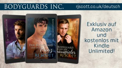Der Bodyguard und der Prinz, RJ Scott USA Today best selling authors of Gay MM Romance