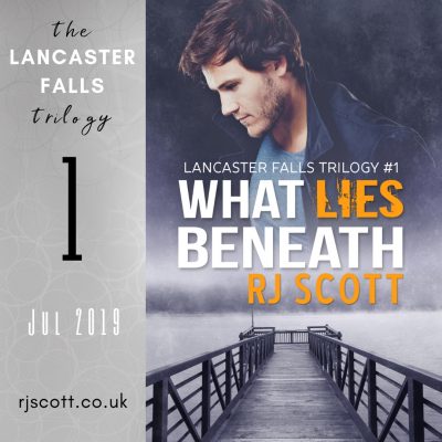 What Lies Beneath Dates for your diary RJ Scott MM Romance 