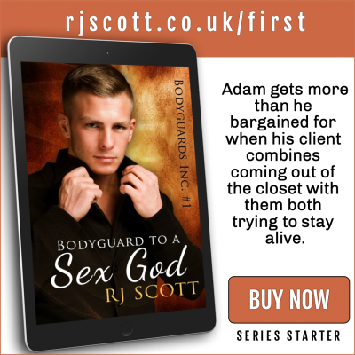 RJ Scott MM Romance Author - first in series - Bodyguards Inc