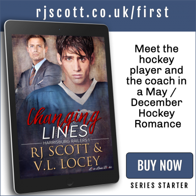 RJ Scott MM Romance Author - first in series - Railers Hockey Romance