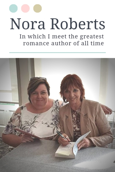I met Nora Roberts in Ireland - RJ Scott MM Romance Author
