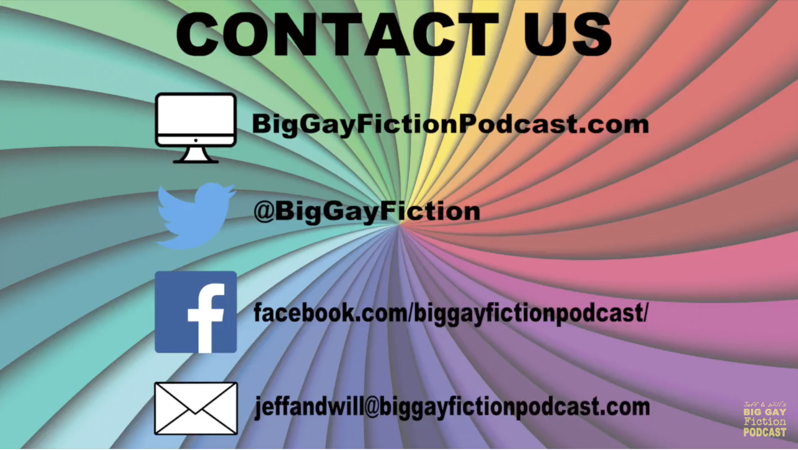 Big Gay Fiction PodCast with Jeff and Will