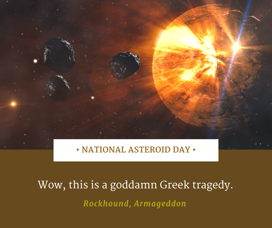 National Asteroid Day RJ Scott MM Romance Author Gay Romance Author