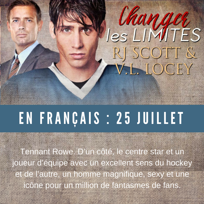 RJ Scott, V.L. Locey, French Translation, Gay Romance, Hockey Romance