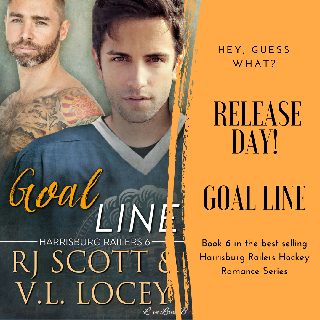 RJ Scott, V.L. Locey, Hockey Romance, Gay Romance