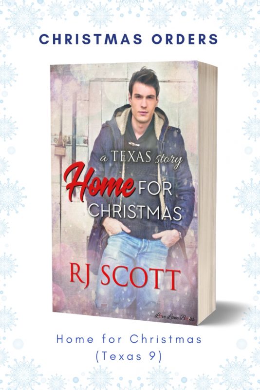 christmas order form Home for Christmas RJ Scott US Today Best Selling author of gay MM romance stories