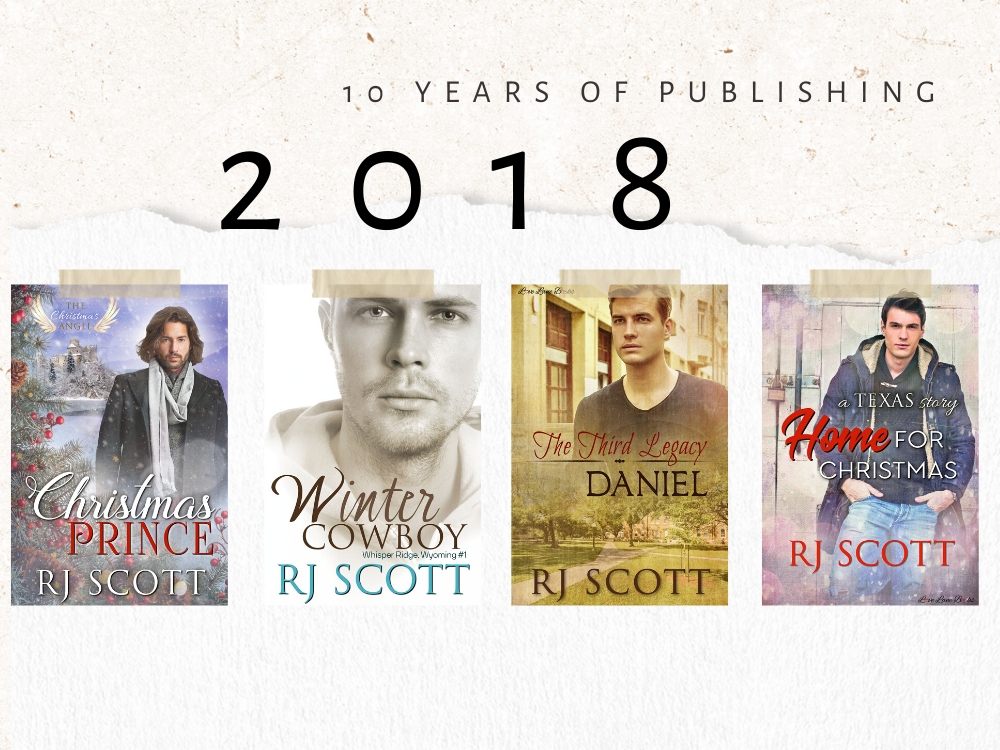 10 Year Celebration - RJ Scott MM Romance Author