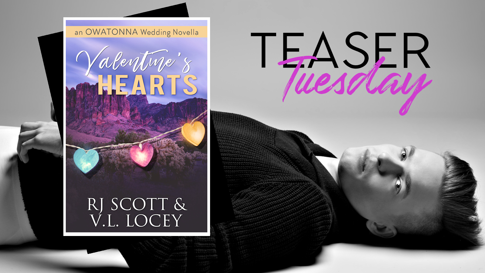 Teaser Tuesday Valentine's Hearts Owatonna MMRomance RJ Scott