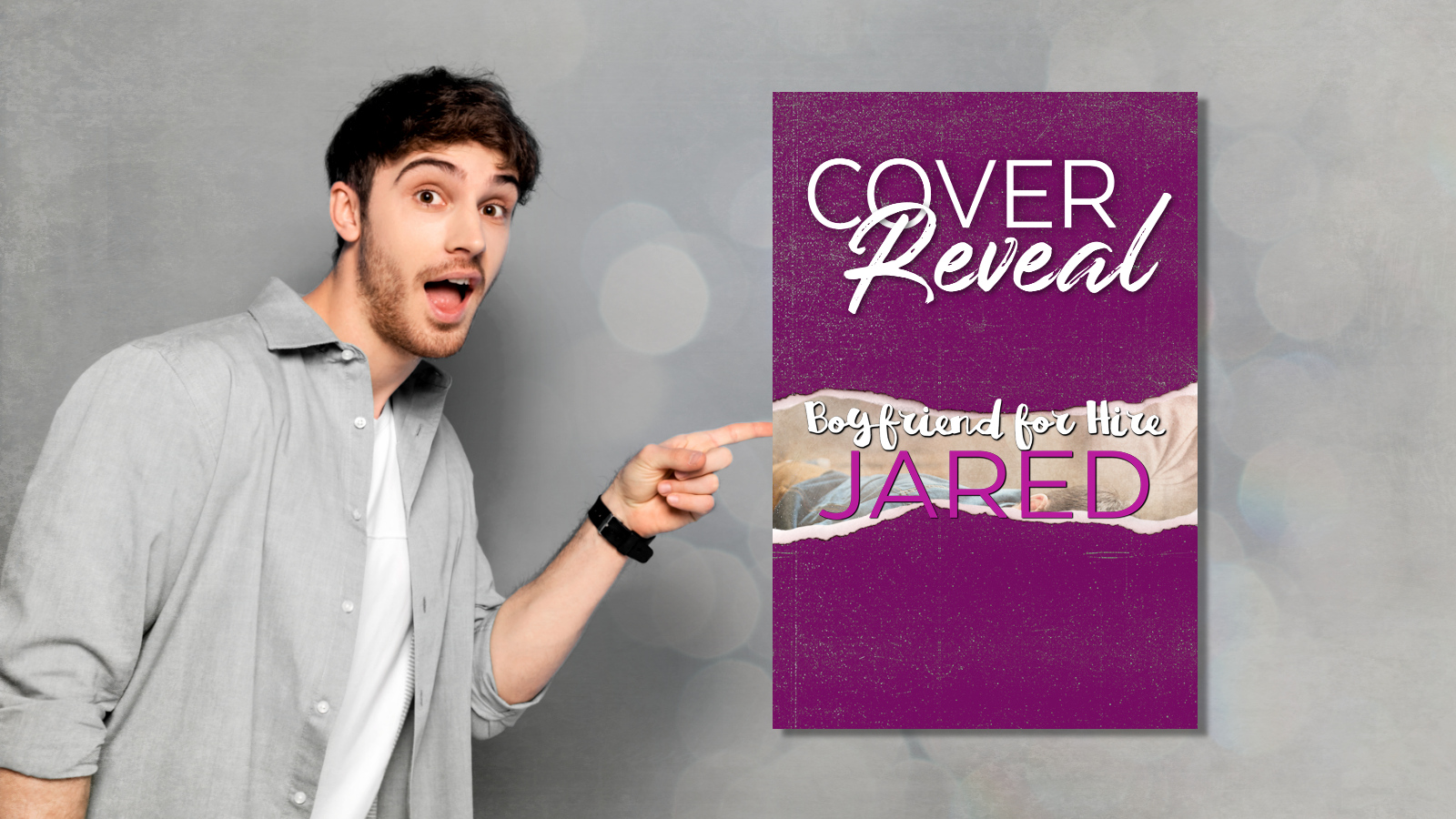 Cover reveal Jared Boyfriend for Hire MMRomance RJ Scott Meredith Russell