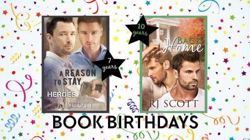 Book Birthdays MMRomance RJ Scott