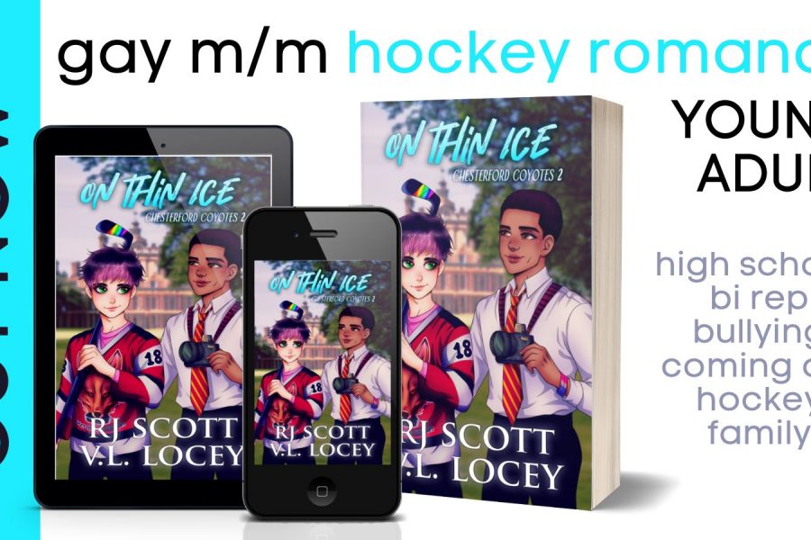On Thin Ice RJ scott VL Locey MM Hockey Romance Young Adult