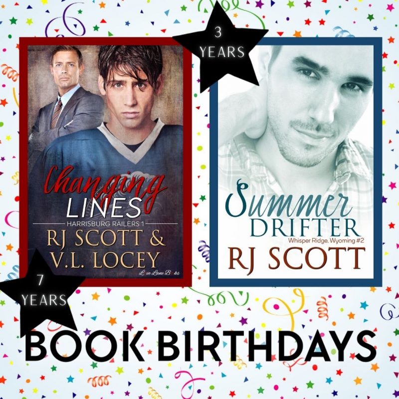 Happy Book Birthdays, Changing Lines and Summer Drifter!